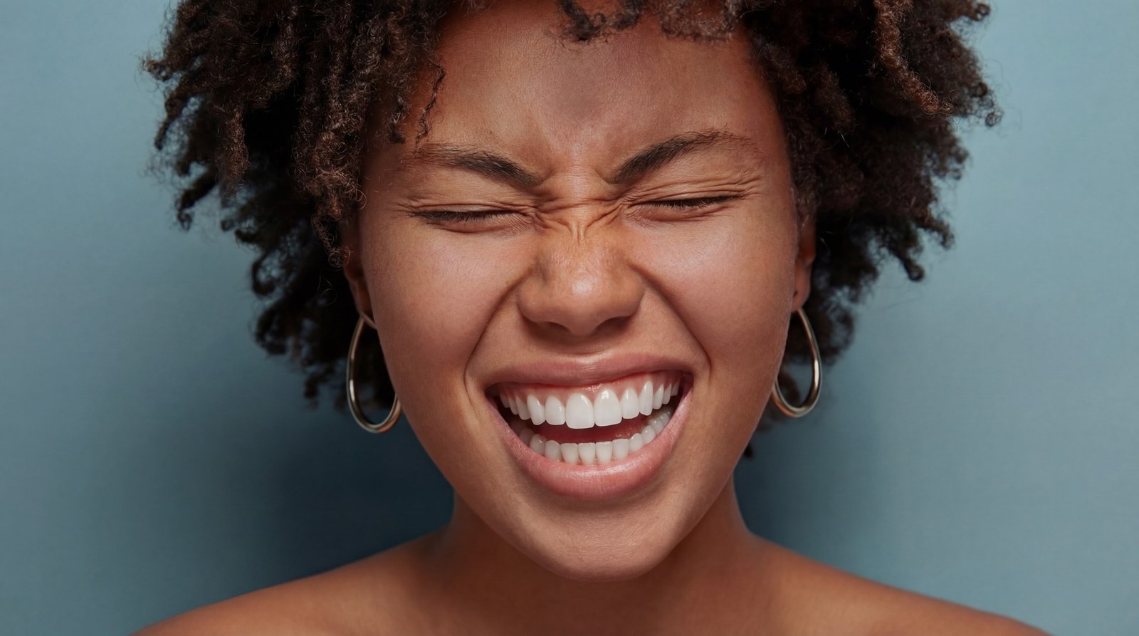 Beautiful smile with E.max porcelain veneers